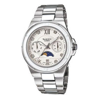 CASIO SHEEN Series Waterproof Silver/ Sports White Analog SHE-3500D-7A