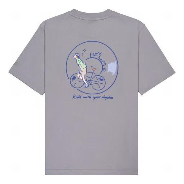 New Balance x PK Illustration T-shirt Asia Sizing 'Purple Blue' NEE26011-GR