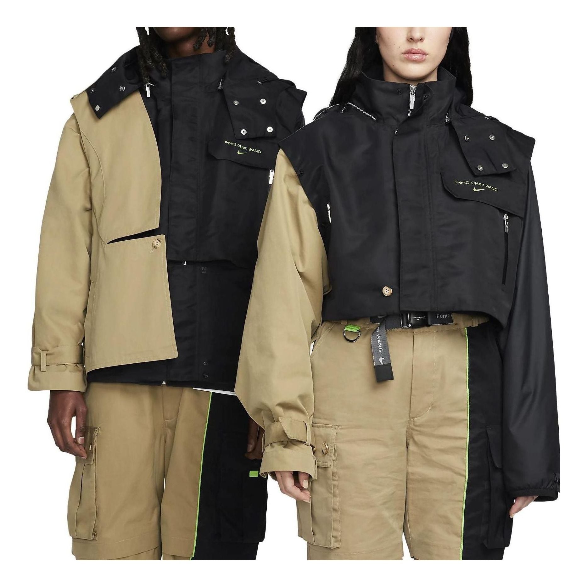 Nike x Feng Chen Wang Transform Jacket 'Black khaki' DV3999-068