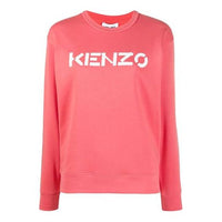 (WMNS) KENZO SS21 Alphabet Logo Printing Pullover Hoodie Pink FA62SW8214MD-18