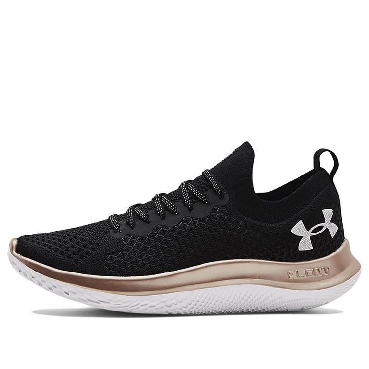 (WMNS) Under Armour Flow Velociti SE Metallic 'Black Metallic Gold' 3025256-004