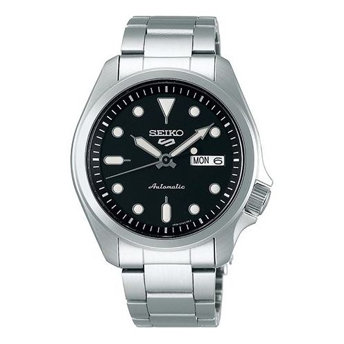 SEIKO No. 5 Japan waterproof Automatic Mechanical Sports Black SRPE55K1