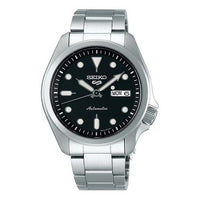 SEIKO No. 5 Japan waterproof Automatic Mechanical Sports Black SRPE55K1