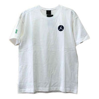 Air Jordan Legacy AJ13 Round Neck Short Sleeve White CW0827-100