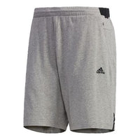 Men's adidas WJ SHT KN Sports Stylish Woven Shorts Gray DY8767