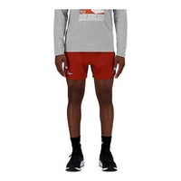 New Balance NYC Marathon Impact Run 5 Inch Shorts Asia Sizing 'Red' MS33268M-RKD