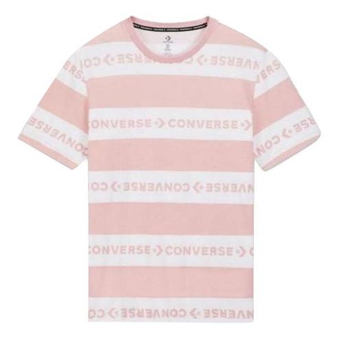 Converse Wordmark Logo T-Shirt Asia Sizing 'Pink' 10008561-A02