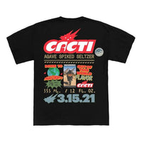 Travis Scott Unisex Cactus Jack CACTI Printing Black TC-77