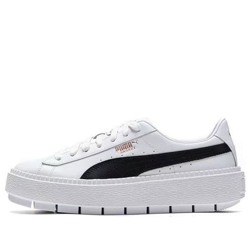 (WMNS) PUMA Basket Platform Trace Luxe 368189-01