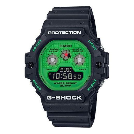 CASIO G-Shock Digital 'Black Green' DW-5900RS-1