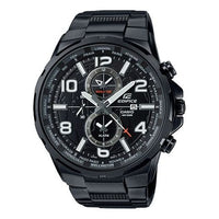 Men's CASIO EFDIFICE Series 3D Map Strap Watch EFR-302BK-1A Mens Black Analog EFR-302BK-1A2021