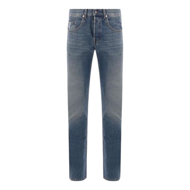 Gucci Denim Pant With Leather Label 'Blue' 774079-XDCTP-4011
