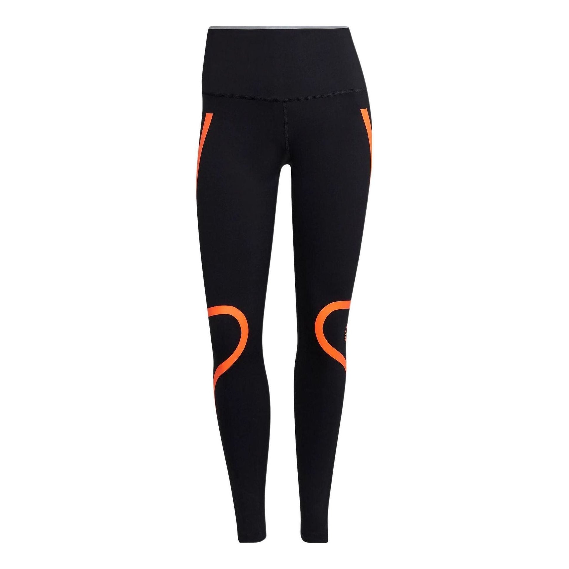 (WMNS) adidas by Stella McCartney TruePace Running Leggings Asia Sizing 'Black Orange' HD9115