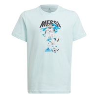 (PS) adidas Messi Printed Football T-Shirt Asia Sizing 'Blue' HG1983