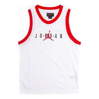 Air Jordan MENS Jumpman Basketball Sports Vest White CJ6151-100