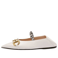 (WMNS) Gucci Shoe White 621161-1RH00-9050