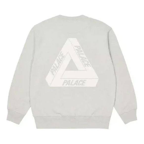 Palace FW21 Slub Crew 'Grey' P21CS068