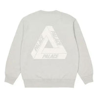 Palace FW21 Slub Crew 'Grey' P21CS068