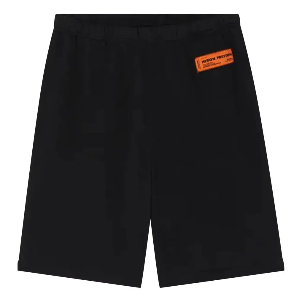 HERON PRESTON Logo Shorts 'Black' HMCI007C99JER0011000