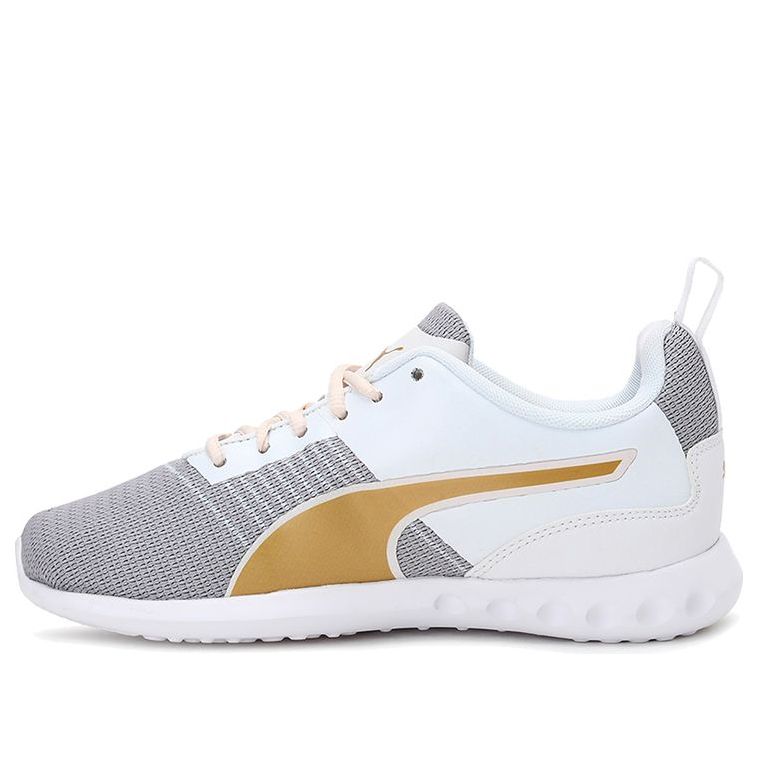 (WMNS) PUMA Carson Pro Idp Softfoam Low Running Shoes Grey/White 193357-01