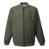 Men's Vans Reversible Lamb's Wool Long Sleeves logo Sports Jacket Military Green VN0A5KLN0CT