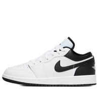 (GS) Air Jordan 1 Low 'White Black' 553560-132