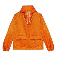 Gucci Off The Grid Hooded Jacket For Men Orange 631105-ZAEBN-7500