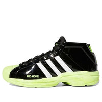 adidas Pro Model 2G Shoes Black/White/Yellow FZ0900