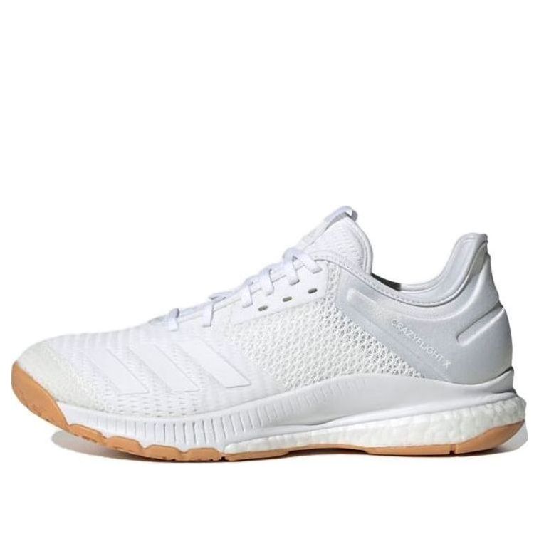 (WMNS) adidas Crazyflight X 3 'Cloud White Gum' D97831
