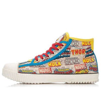 (WMNS) Li-Ning x MARVEL Comics Graphic Classic Canvas Shoes 'Multi-Color' ALAK124-2