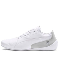 PUMA Ferrari Drift Cat 7 Lifestyle Low Top Running Shoes White/Grey 306096-02