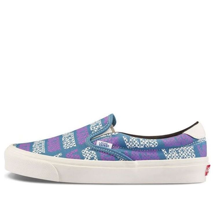 Vans OG Slip-On 59 LX 'Logo Checkerboard - Larkspur' VN0A4BVDVZB