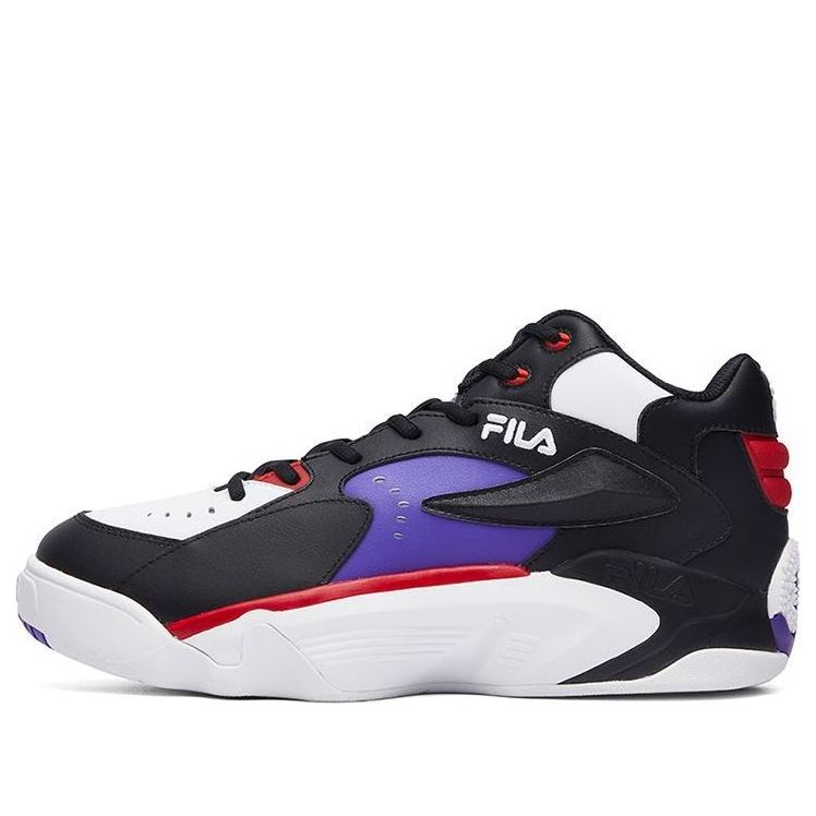 FILA Jamball Mid Sneakers 'Black Purple' F12M041216FFR