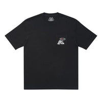 PALACE Pocket Embroidered Short Sleeve Unisex Black PAL-SS20-91
