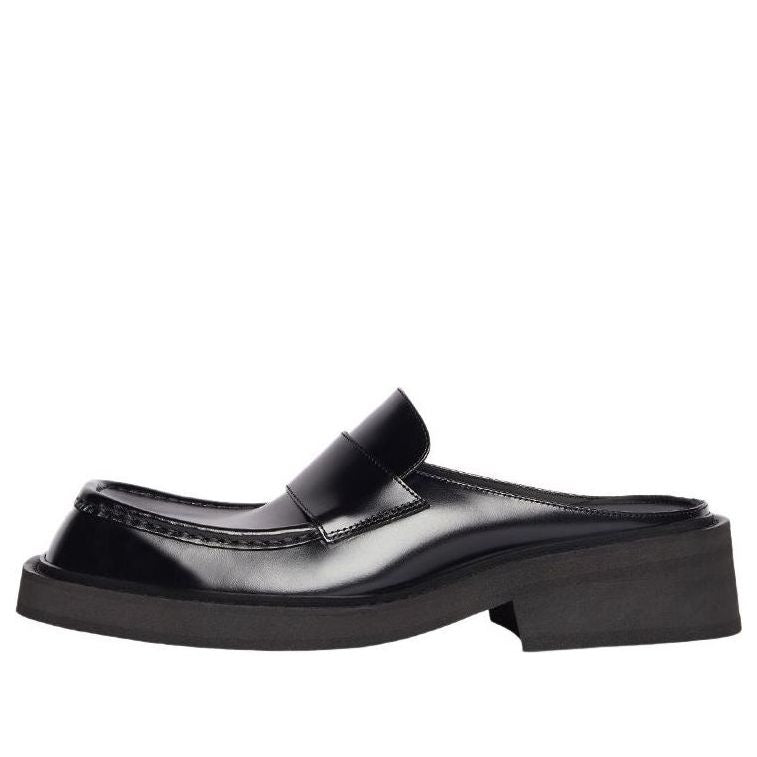 Balenciaga Inspector Loafer Shoes 'Black' 693778WBCY01000