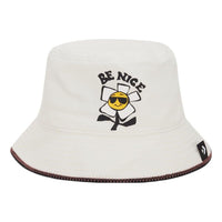 Converse Be Nice Chambray Bucket Hat 'Egret' 10023133-A01