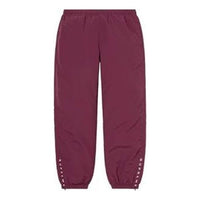 Supreme Warm Up Pants 'Burgundy' SUP-FW21-251