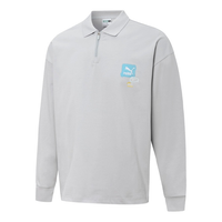 PUMA Trend Graphic Logo Sweatshirt 'Grey' 536075-19