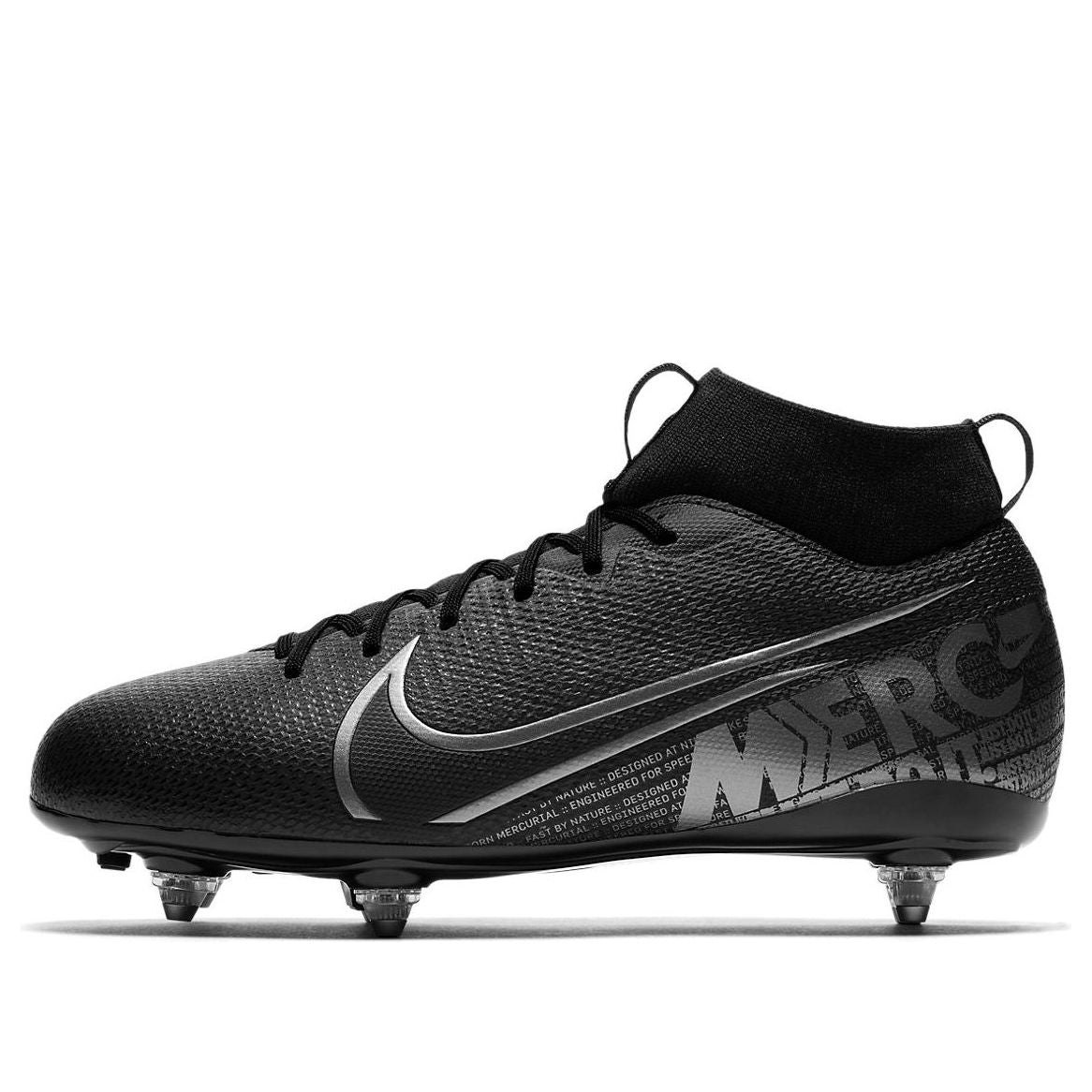 (GS) Nike JR Mercurial Superfly 7 Academy SG 'Black Grey' AT8122-001