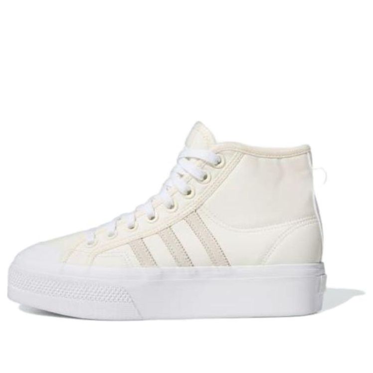 (WMNS) adidas Nizza Platform Mid 'Wonder White' IG5065