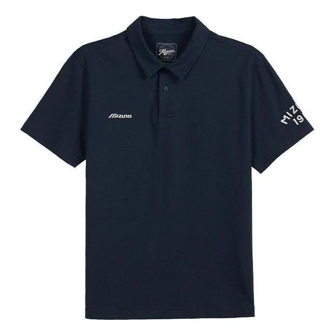Mizuno Heritage Polo Shirt 'Black' D2CA31H4