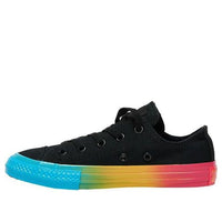 (GS) Converse Chuck Taylor All Star Rainbow Ice Ox 'Black' 664199F