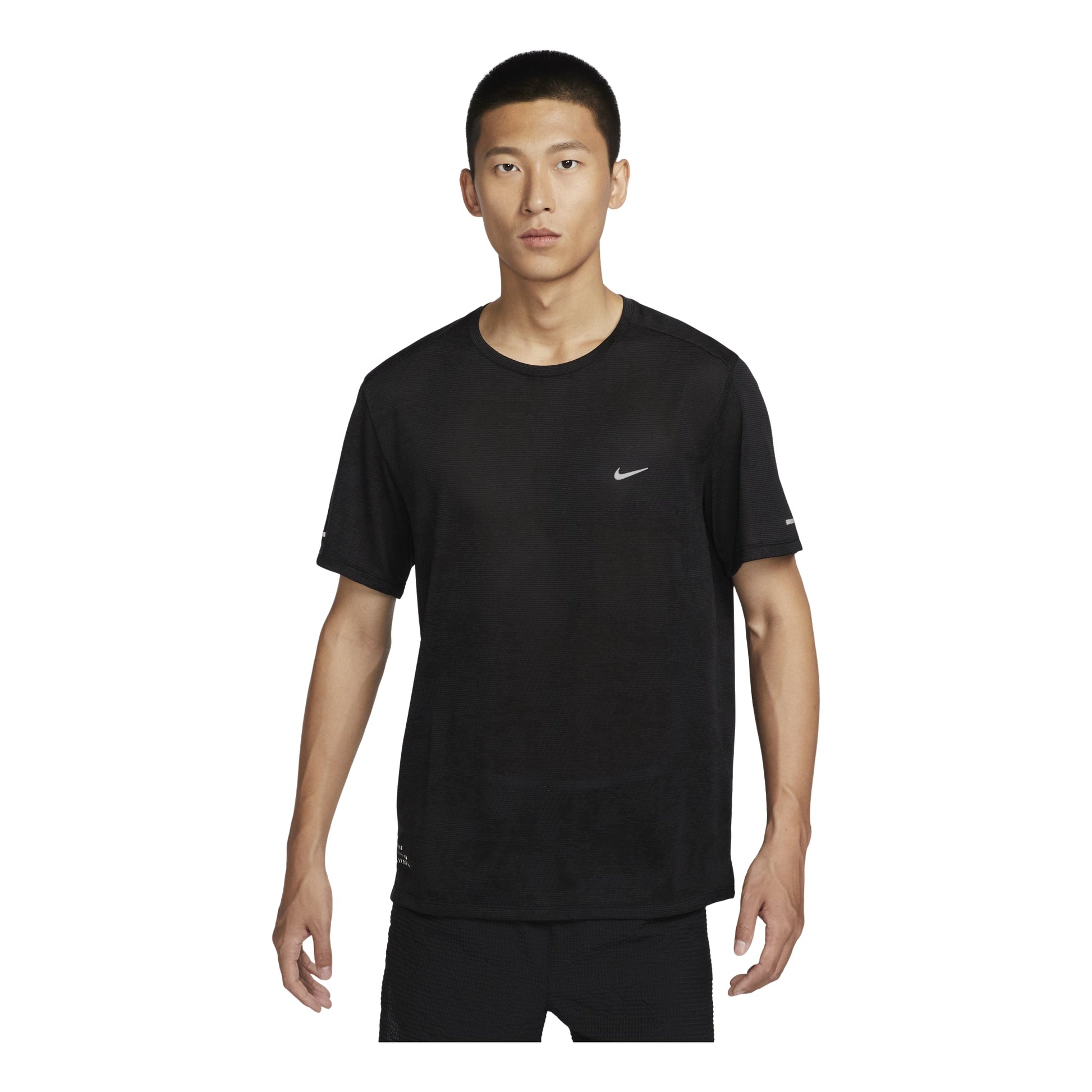 Nike Dri-FIT ADV Running T-Shirt Asia Sizing 'Black' FZ0584-010