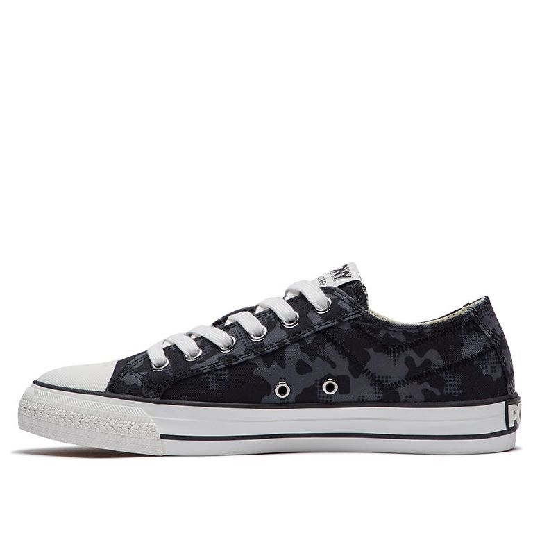 (WMNS) PONY Low-Top Canvas Shoes Black 01W1SH15BK