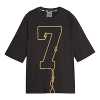 (WMNS) PUMA Gold Standard Basketball Tee 'Black' 622169-01