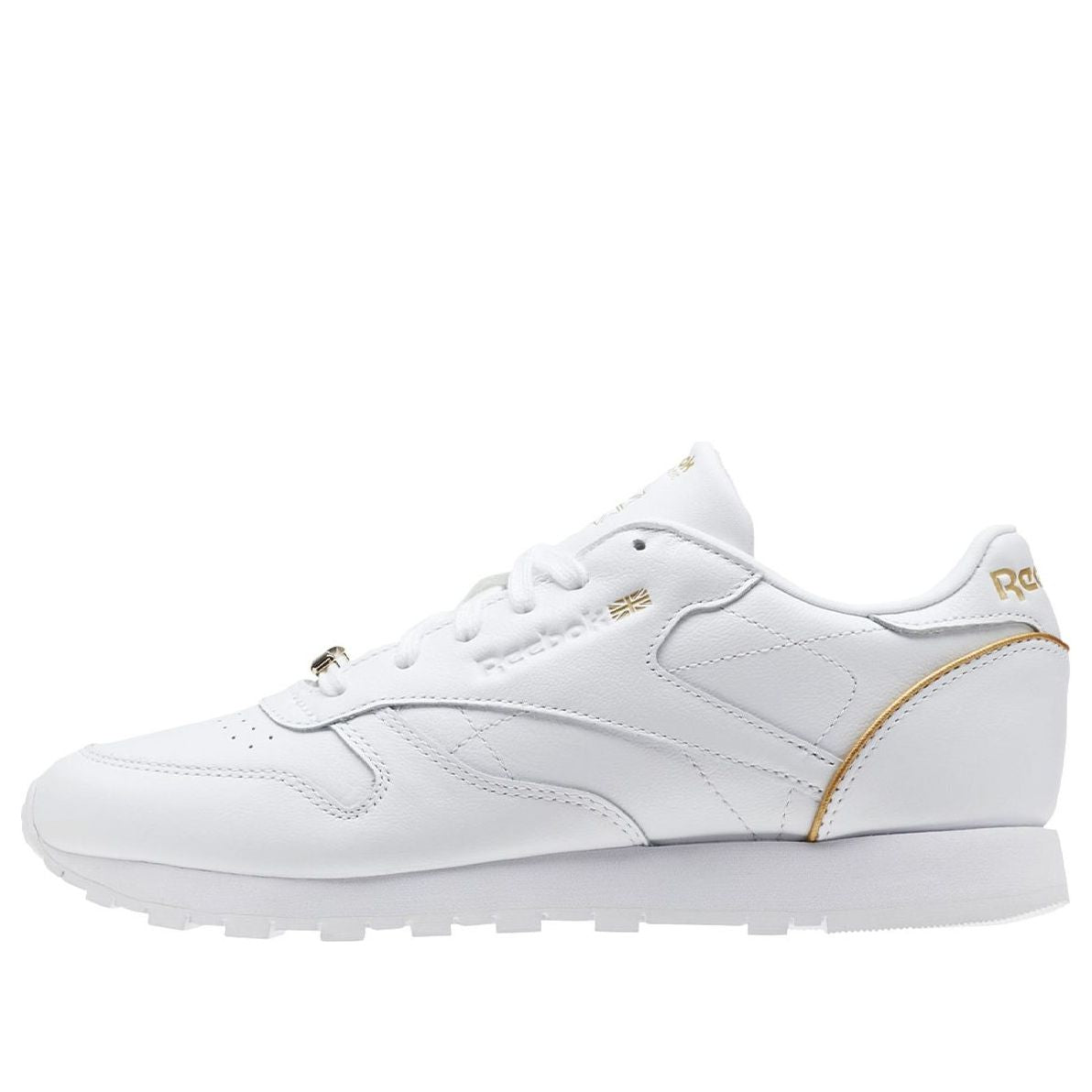 (WMNS) Reebok Classic Leather Hardware 'White Sleek Metallic' BS9878