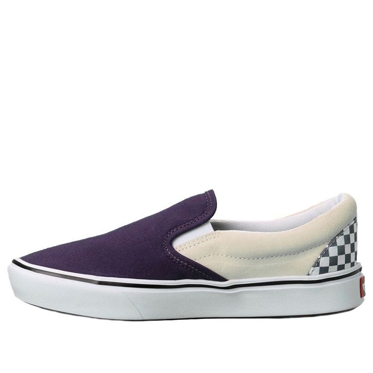 Vans Checkerboard Comfycush SLIPON SCHUHE 'Purple White' VN0A3WMDVO3