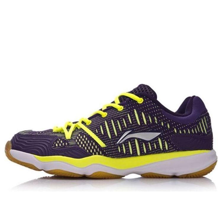 Li-Ning Double Jacquard 'Purple Neon Yellow' AYTM105-4
