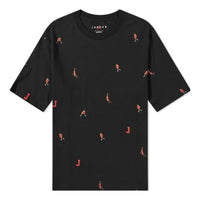 Air Jordan Allover Jumpman T-Shirt 'Holiday-Black'  DC9795-010
