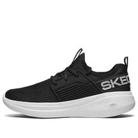(WMNS) Skechers Go Low-Top Black/White 15103-BKW